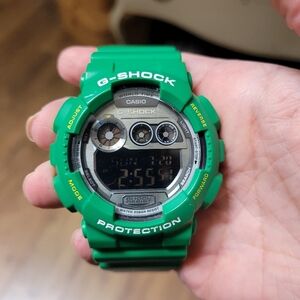Casio Mens Green G Shock